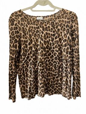 Celebrity Stylist Archive | Dries Van Noten classic leopard longsleeve Size S